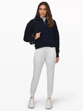 Lululemon Warm Down Jogger Soft Touch | Heathered Grey